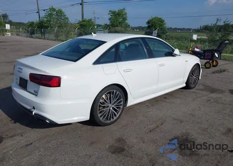2016 Audi A6 3.0T Premium Plus from USA, damaged, VIN WAUFGAFC9GN003650